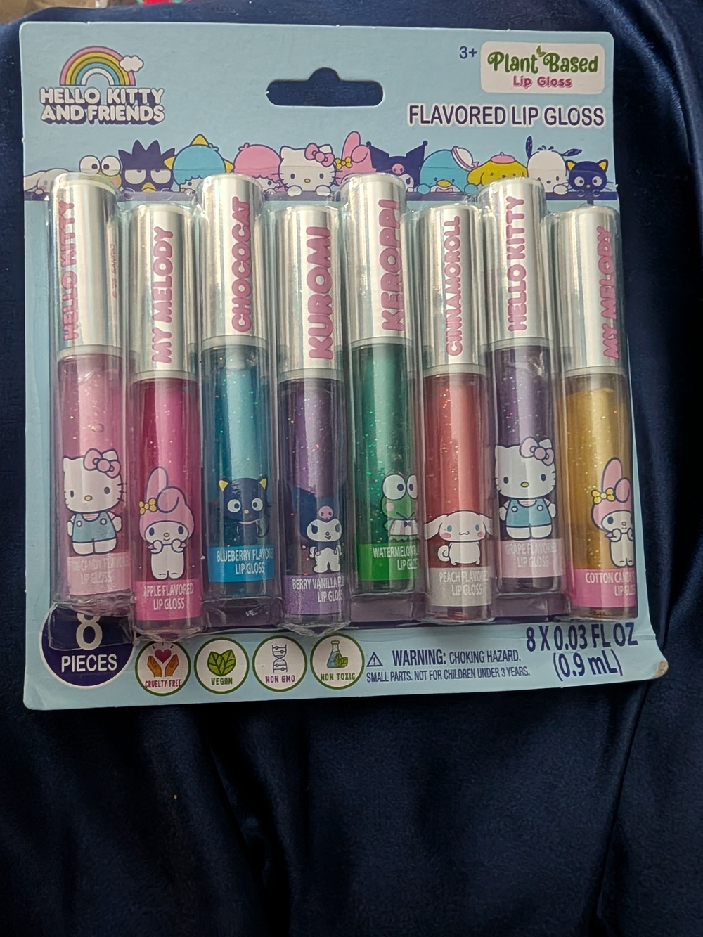 Kids Flavored Lip Gloss Set - Assorted Colors